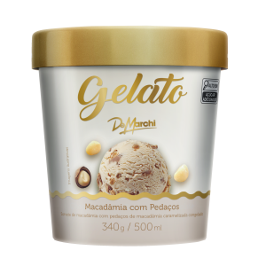 Gelato de Macadâmia